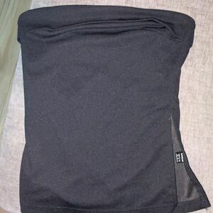 SHEIN Black Strapless Top